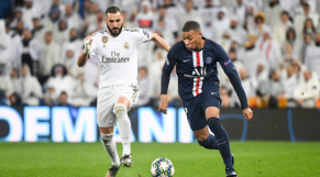 Kylian Mbappé et Karim Benzema.