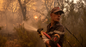 Larache - Incendies - Feux de forêt - Protection civile