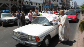 Greve Taxi et Station d&#039;Essence a Casablanca 18 juillet 2013