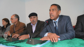 UMT, CDT et FDT se prépare conf de Presse  Casablanca 29 janvier 2014-9