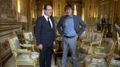 François Hollande et Nicolas Hulot