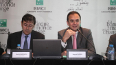 Rachid Marrakchi DG BMCI et Laurent DUPUCH Président du Directoire . BMCI Rsultats 2014 Casablanca 19 mars 2015