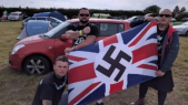 Bannière néo-nazi