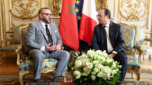 Roi Mohammed VI François Hollande