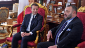Le roi Mohammed VI et le président français Emmanuel Macron