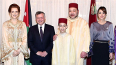 Roi Mohammed VI et roi Abdallah II de Jordanie