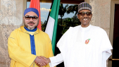 Le roi Mohammed VI et le président de la République fédérale du Nigeria, Muhammadu Buhari
