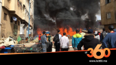 cover vidéo:Le360.ma •حريق يكبد تجار سوق المسيرة بالبيضاء خسائر فادحة