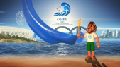 Le logo et la mascotte des Jeux Méditerranéens Oran 2021