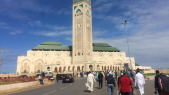 Prière du vendredi à la mosquée Hassan II 