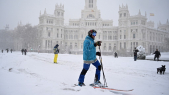 Espagne - tempête de neige - Madrid - Ski