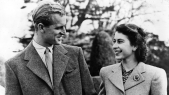 La reine Elizabeth II et son époux, le Duc d&#039;Edimbourg