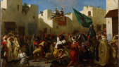 Fanatiques de Tanger - Huile sur toile - Eugène Delacroix - Orientalisme