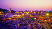 Marrakech - place Jemaâ El Fna