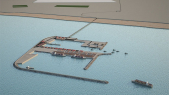 port Dakhla Atlantique - maquette du projet
