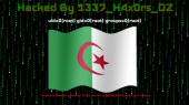 Cyber-attaque site CGEM - Drapeau algérien