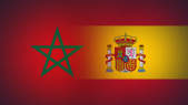 Drapeau Maroc “Espagne”