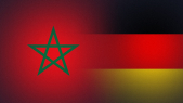 Drapeau Maroc Allemagne