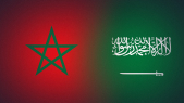 Drapeaux - Royaume du Maroc - Royaume d Arabie saoudite