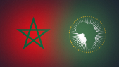 Drapeau Maroc “Union africaine”