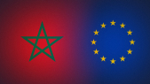 Drapeau Maroc “Union européenne”