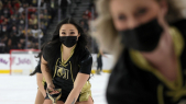 Hockey sur glace - Hockey féminin - Masques - Las Vegas - Vegas Golden Knights&#039; game - Etats-Unis - Canada - Winnipeg - T-Mobile Arena - Covid-19 - Coronavirus
