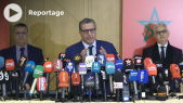 Aziz Akhannouch - Abdellatif Ouahbi - Nizar Baraka - Conférence de presse - Hausse des prix - Rabat - RNI - PAM - Istiqlal
