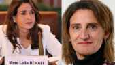 Teresa Ribera - ministre espagnole de la Transition écologique - Leila Benali - ministre de la Transition énergétique et du développement durable