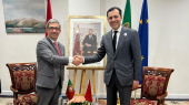 Le ministre de l’Emploi, Younes Sekkouri et le secrétaire d´État portugais au Travail, Miguel Fontes