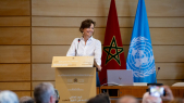 Audrey Azoulay - Directrice générale de l Unesco - Célébration du patrimoine préhistorique du Maroc - Siège de l Unesco - Paris