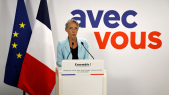 France - Elections législatives - Ensemble! - Coalition d Emmanuel Macron - Elisabeth Borne - Premier tour - QG Ensemble! - Paris