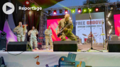 Cover Vidéo - Groupe musical de l&#039;armée américaine, Free Groove en concert à Casablanca- ‎‎