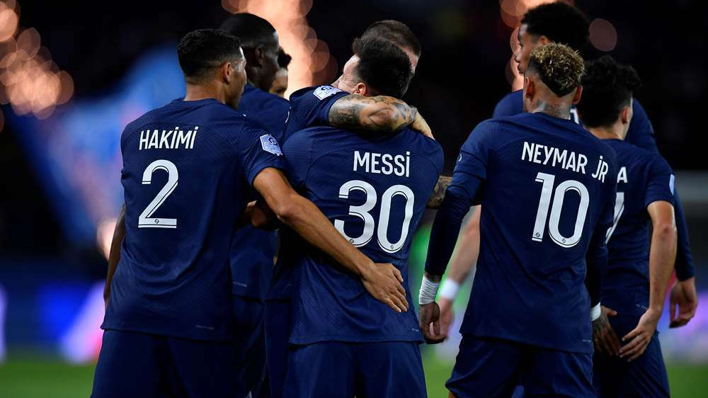 Psg Om Hakimi Mbappé Neymar Et Messi Dans Le Groupe Parisien 9415