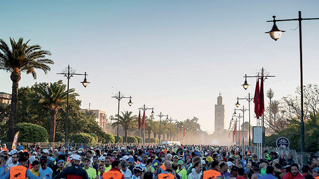 33e Marathon international de Marrakech plus de 12.000 athlètes sur la