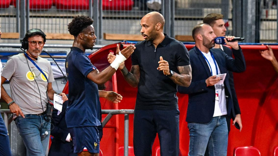 Foot Première Réussie Pour Les Bleuets De Thierry Henry