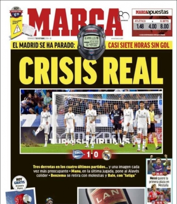 Marca crisis real