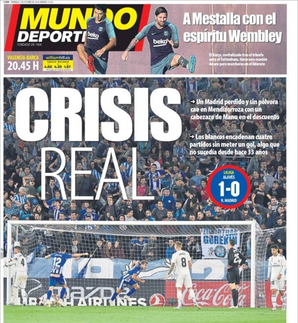 Crisis Real Mundo Deportivo 