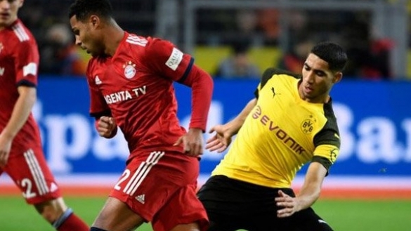 Achraf Hakimi contre le Bayern