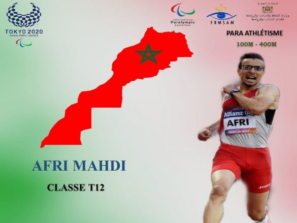 Jeux Paralympiques 2020: Afri Mahdi