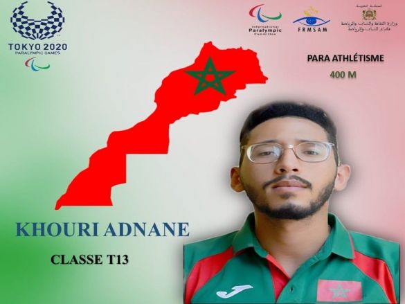 Jeux Paralympiques 2020: Khouri Adnane