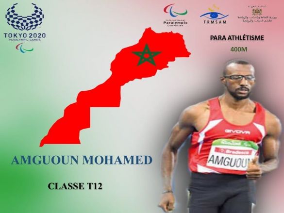 Jeux Paralympiques 2020: Amguoun Mohamed