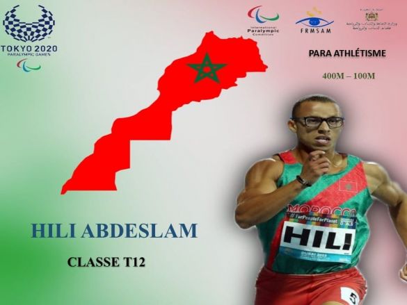 Jeux Paralympiques 2020: Hili Abdeslam