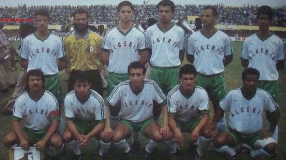 Le onze de l&#039;Algérie en 1992