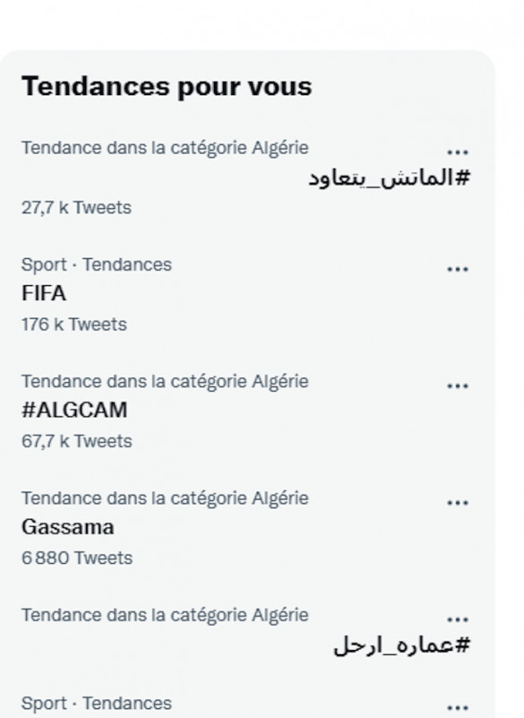 Les algériens veulent rejouer le match