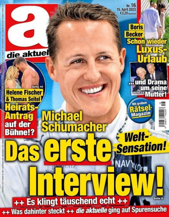 Fausse interview de Michael Schumacher