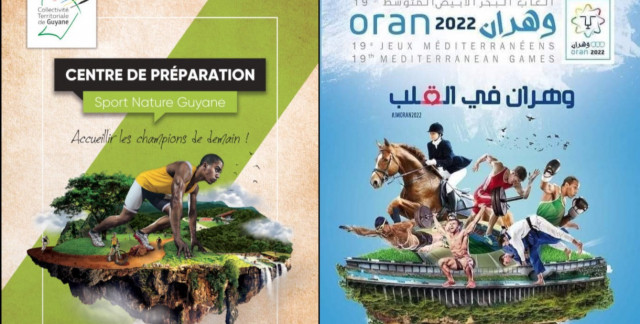 l’Algérie plagie une affiche des JO 2024 et écarte les Amazighs