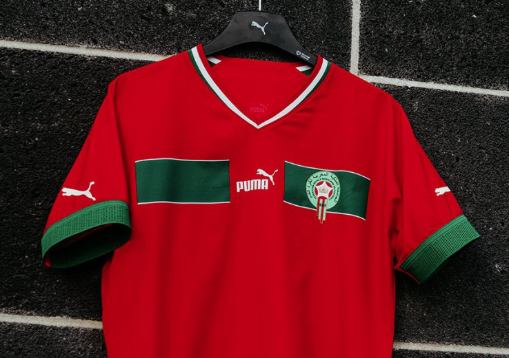 Football : le nouveau maillot du Maroc dévoilé