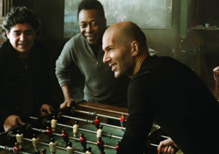 Maradona, Pelé, Zidane le onze de légende de la Coupe du monde