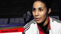 لاعبة الجيدو المغربية غزلان الزواق