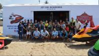 نجاح اليوم الدراسي والرياضي في رياضة الجيت سكي على شاطئ مارينا بأكادير